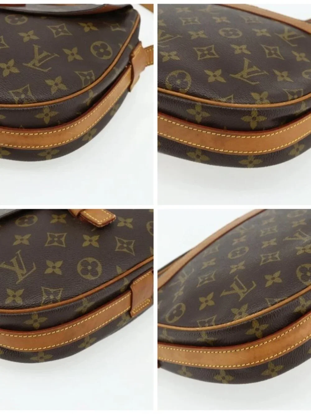LOUIS VUITTON Monogram Jeune Fille GM Shoulder Bag M51225 LV Auth ep14236